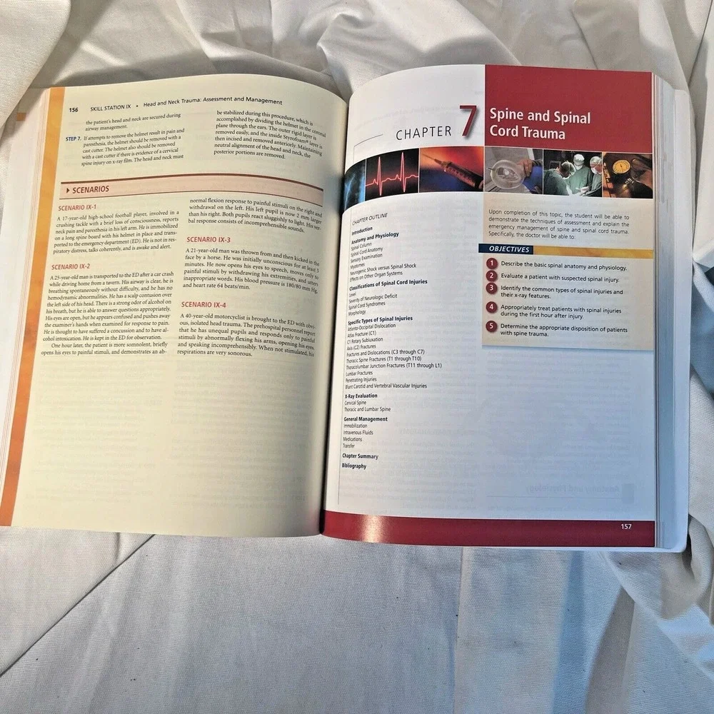 Advanced Trauma Life Support (ATLS) textbook for MD, PA, NP, Paramedics